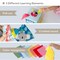 Sensory Crinkle Tissue Box for Toddlers. STEM Montessori Toy with Colorful Soft Scarves and Crinkling Blankies